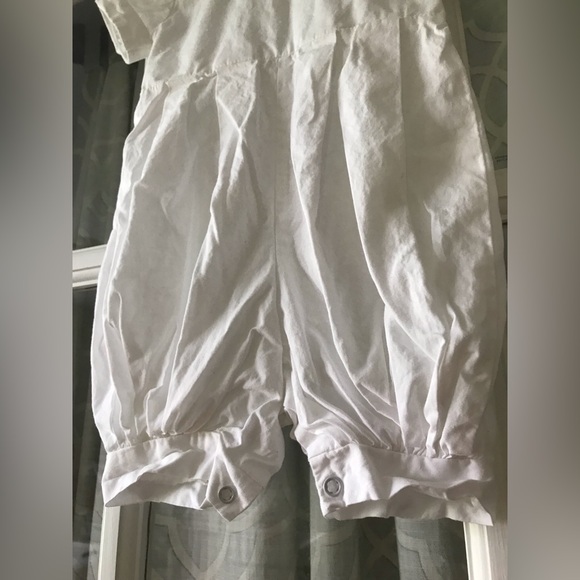 Sweá Pea & Lilli white 6-12 months boy baptismal outfit in VGUC - Picture 5 of 6